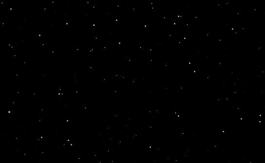 A screen filled with stars.