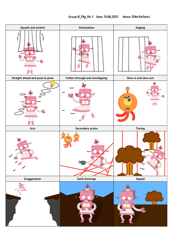 12 Animation Principles