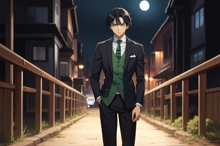 do-yoon debout vous fixant