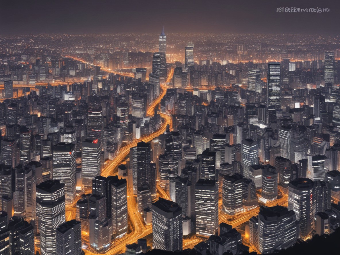 ville de seoul de nuit