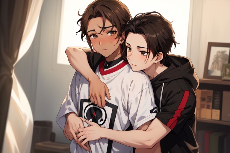 sun-jin et tae-hoon se font un calin