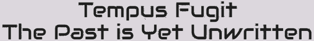 Tempus Fugit