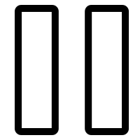 button to pause the game