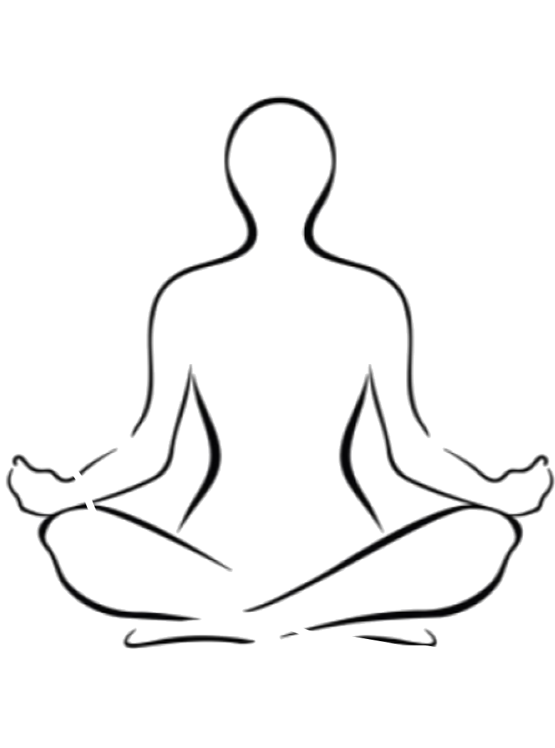 Human Body with Chakras