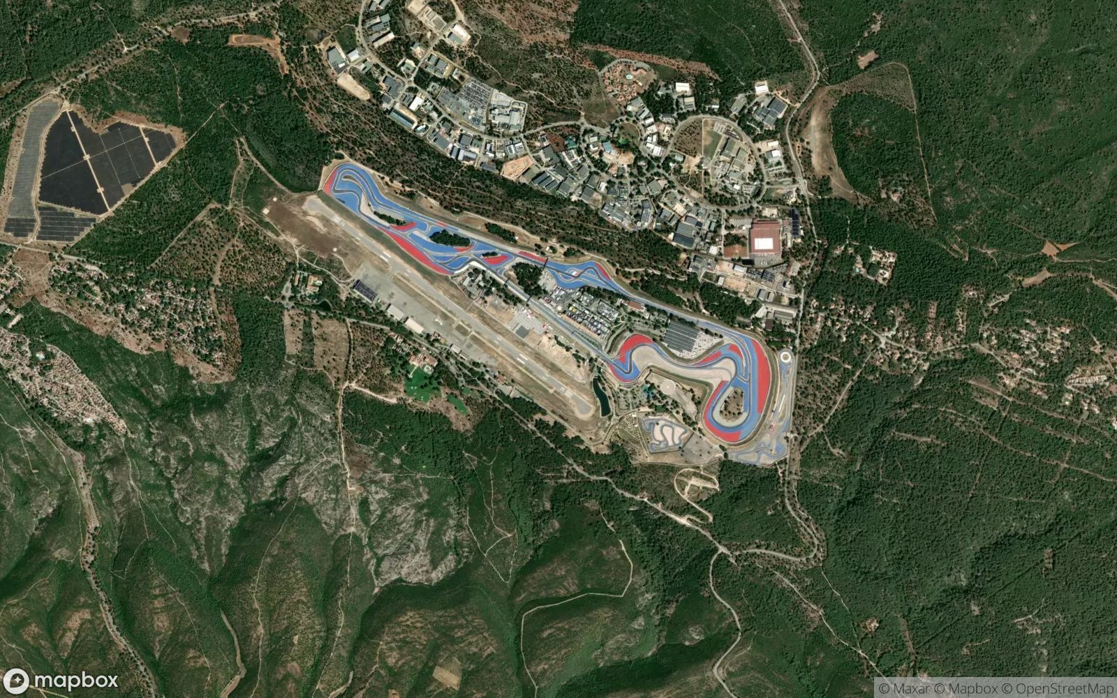 Paul Ricard satellite view