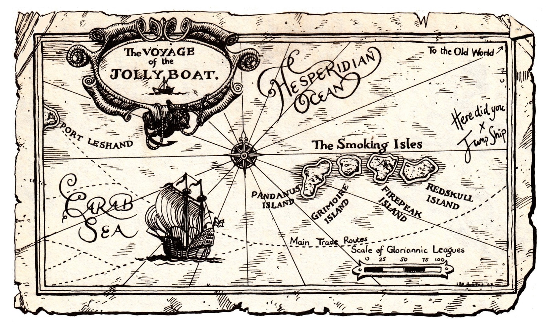 Jollyboat Map