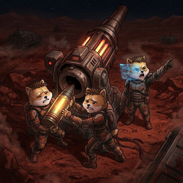 Artillery crew