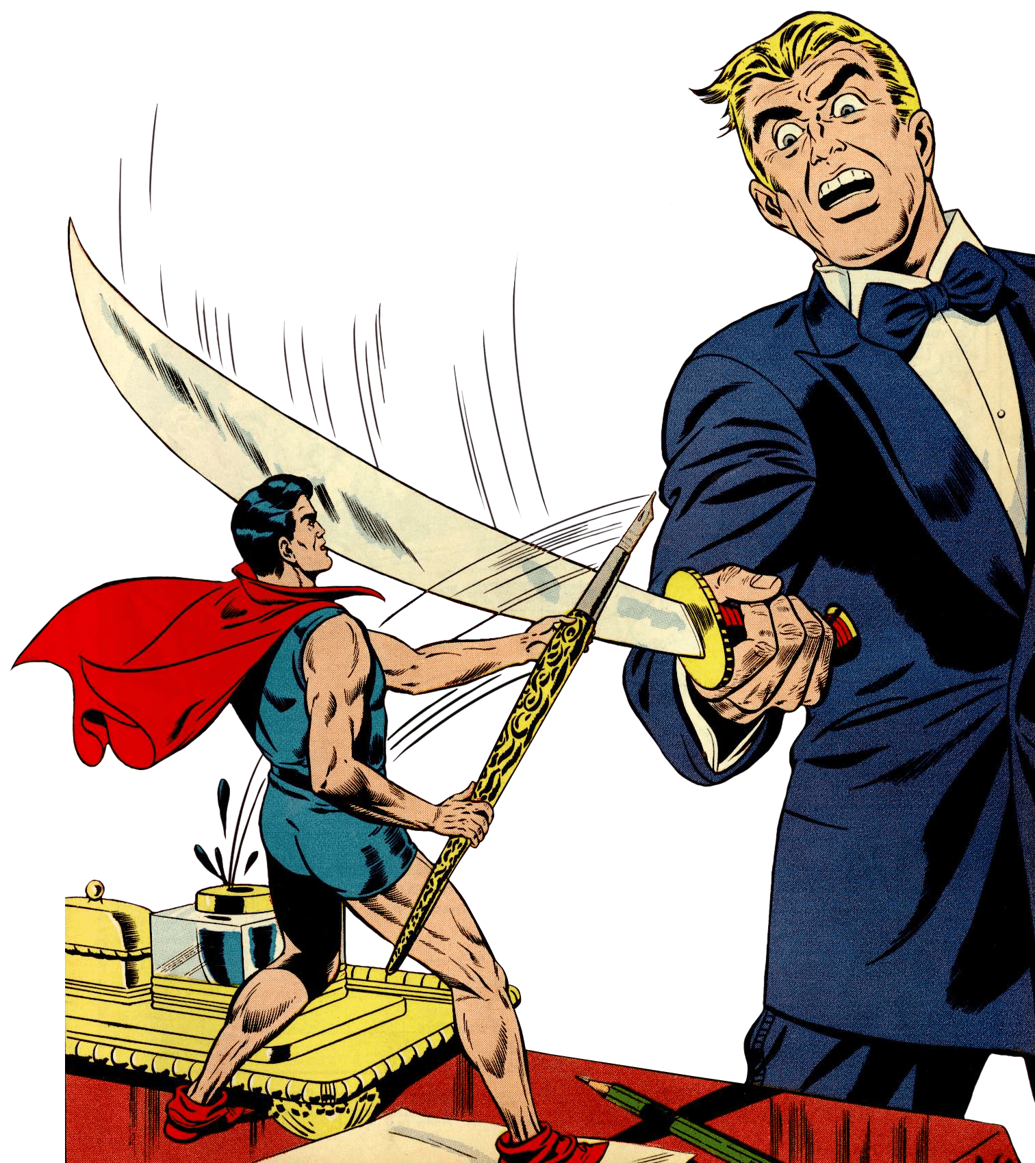Doll Man #24 Art by: Dan Zolnerowich https://digitalcomicmuseum.com/index.php?dlid=16287