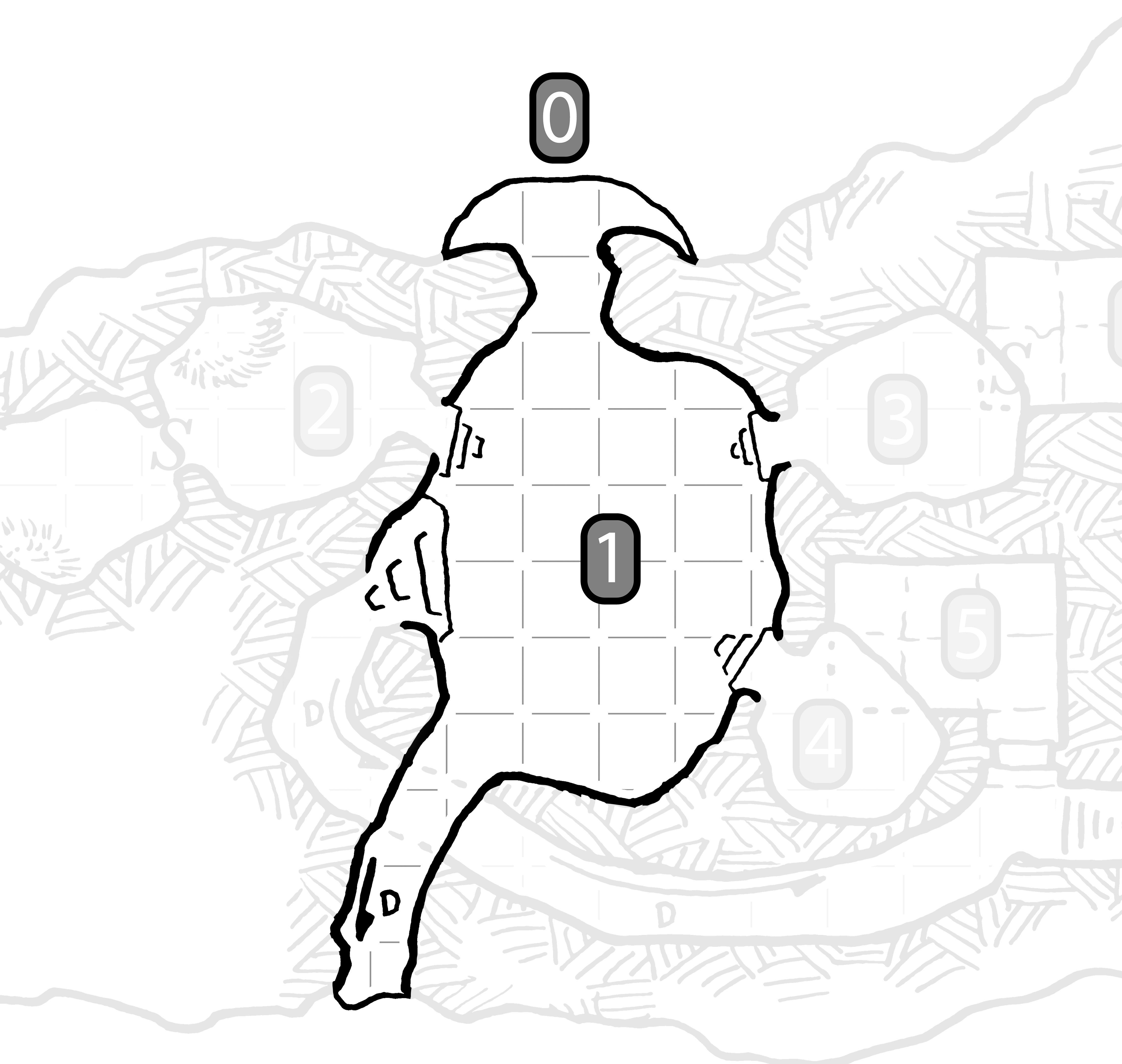 Map of the Entrance and Drafting Room