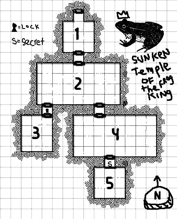 Map of the swamp