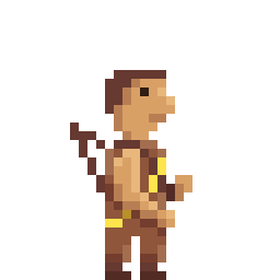 An animated GIF shown while things are loading.