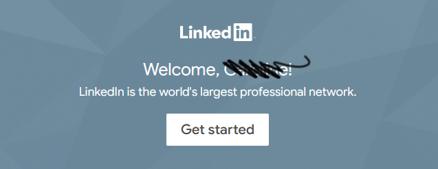 Welcome to LinkedIn email