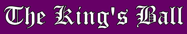 The King's Ball banner