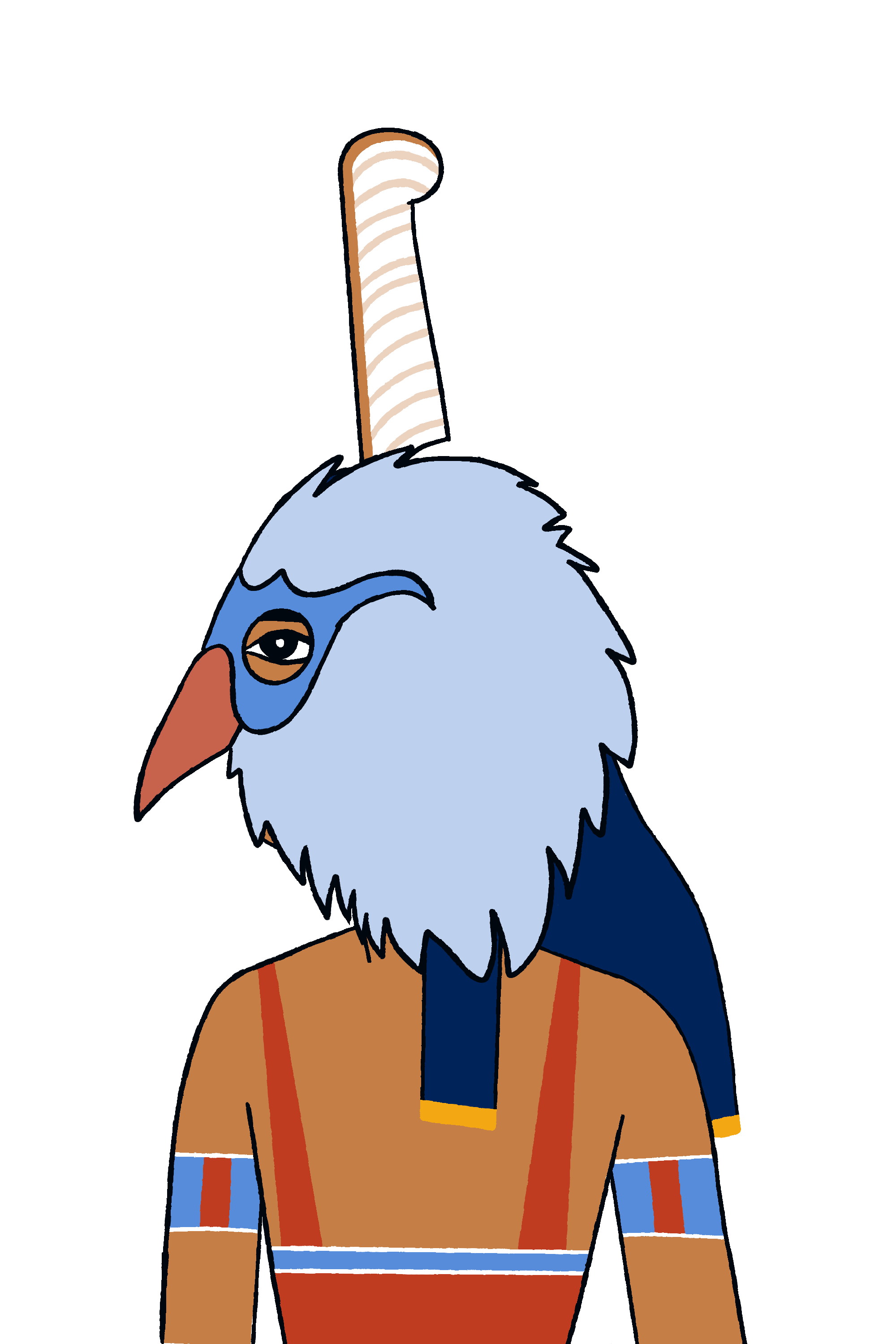 Maat, in costume