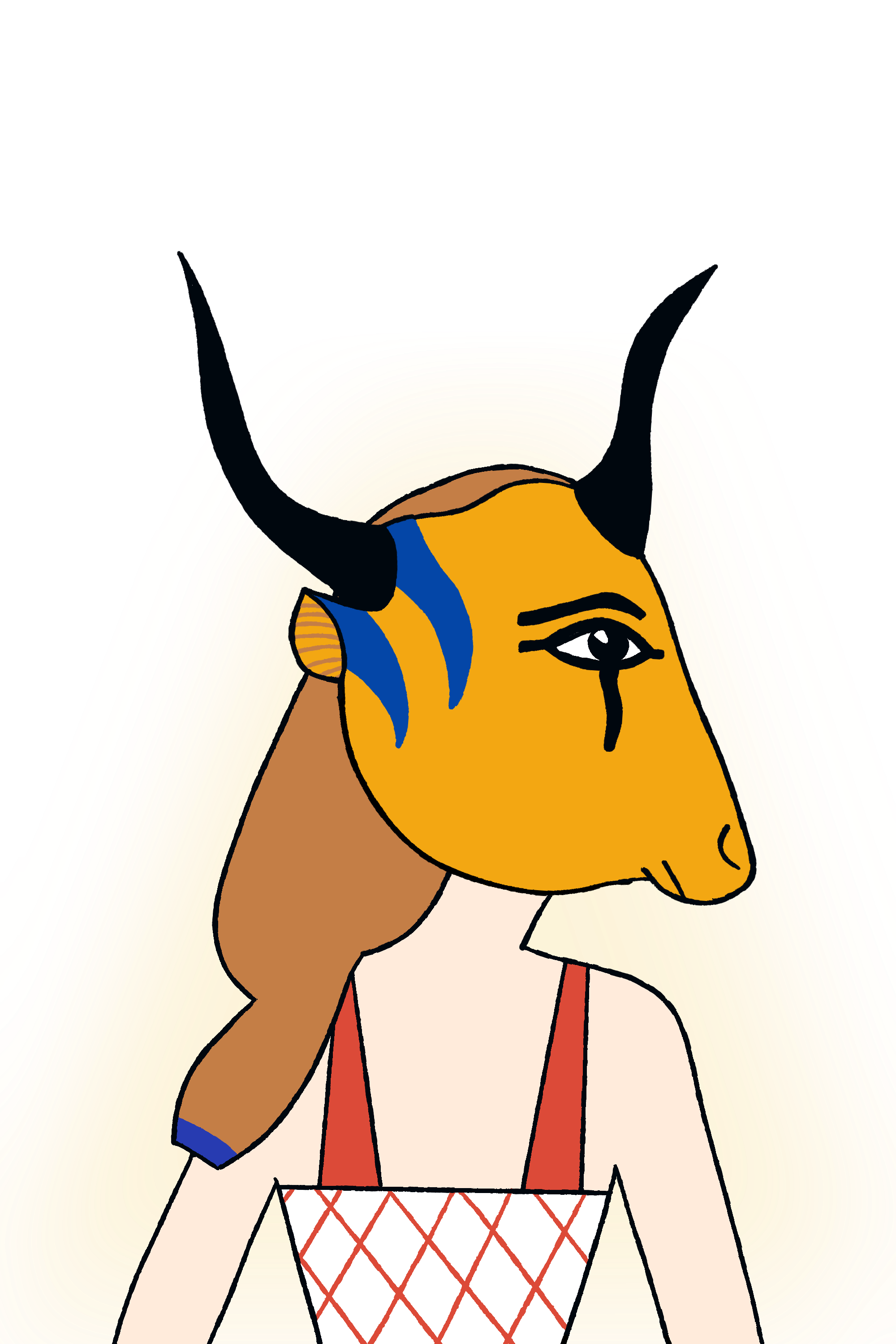 Nut, in costume