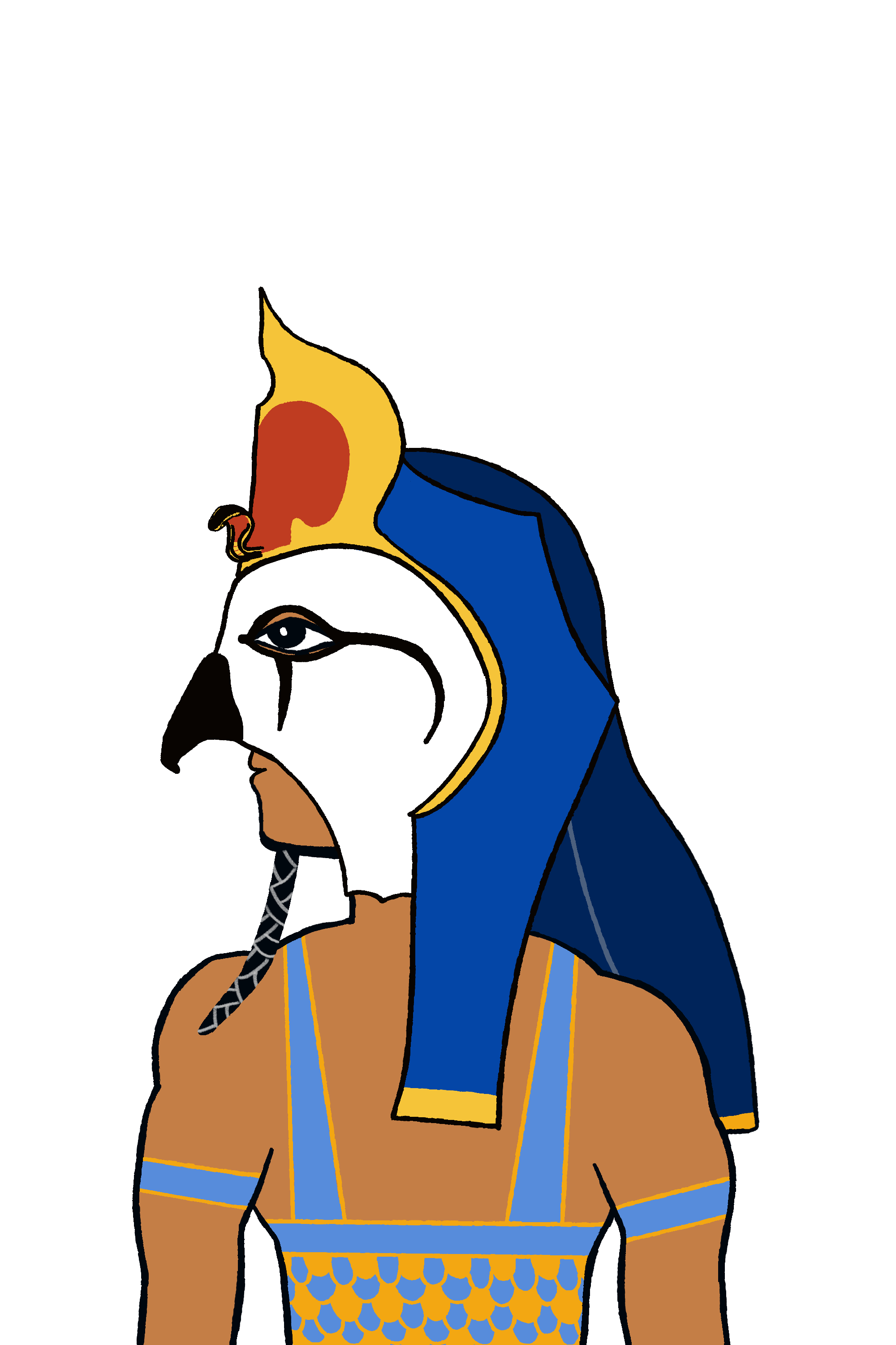 Costumed God